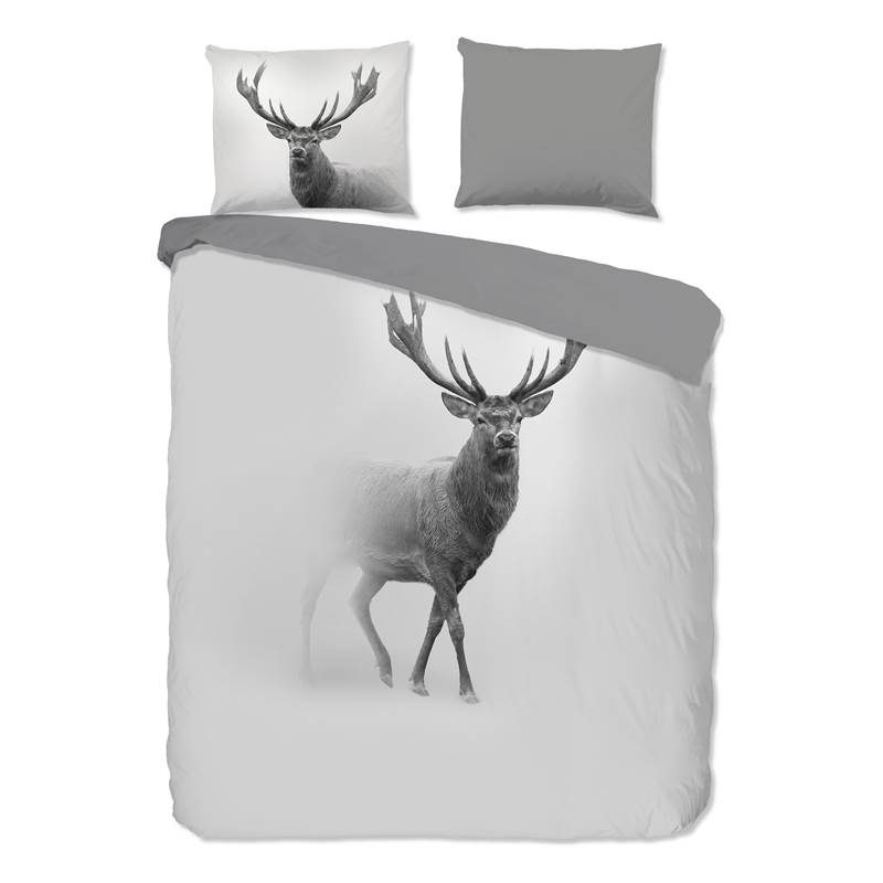 Pure Cerf Gris housse de couette