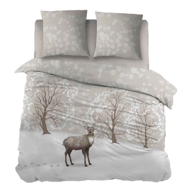 Snoozing Dora housse de couette en flanelle