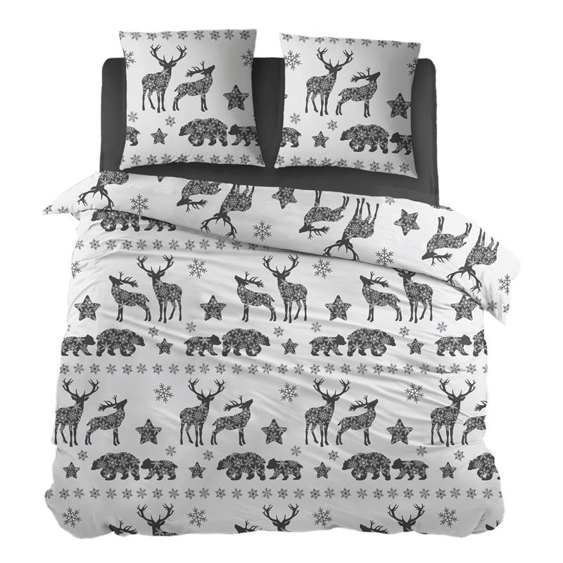 Snoozing Destina housse de couette en flanelle