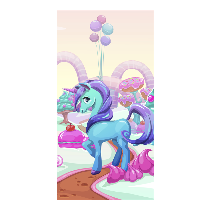 Good Morning Douceur Licorne serviette de plage