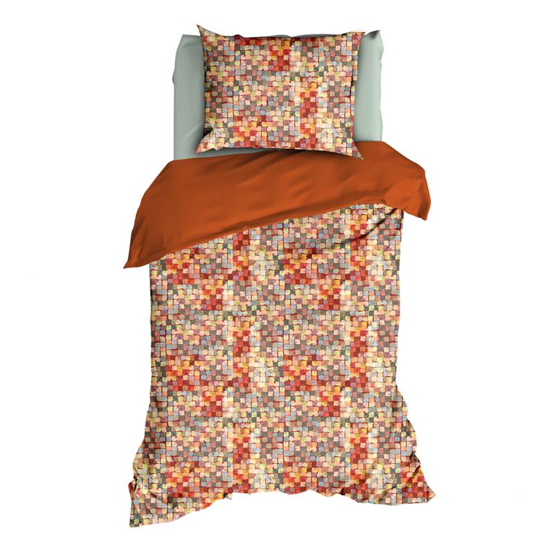 Satin d'Or Mosaic housse de couette