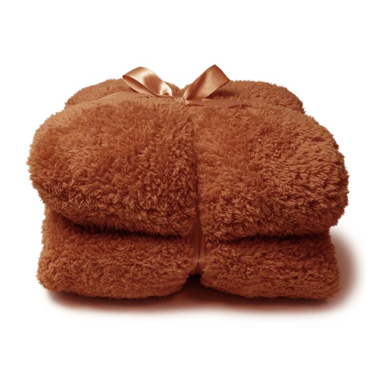 Unique Living Teddy plaid polaire