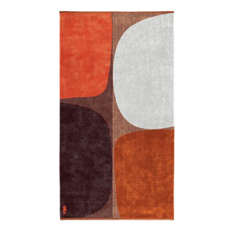 Seahorse Cailloux serviette de plage