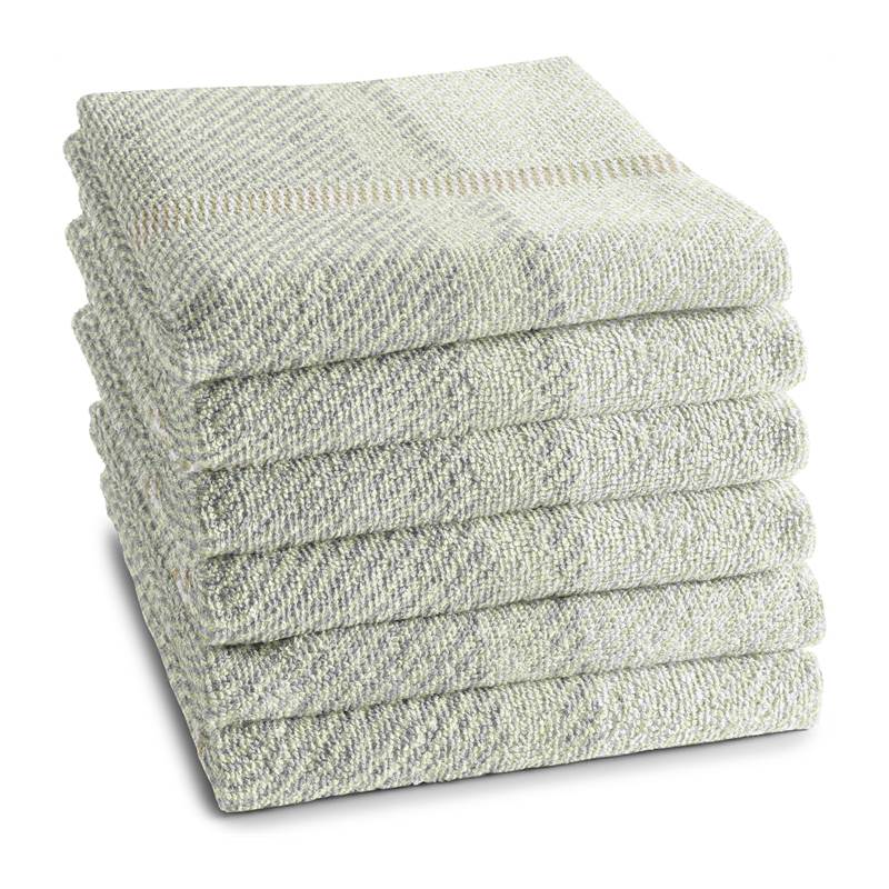 DDDDD Madras essuie-mains (lot de 6)