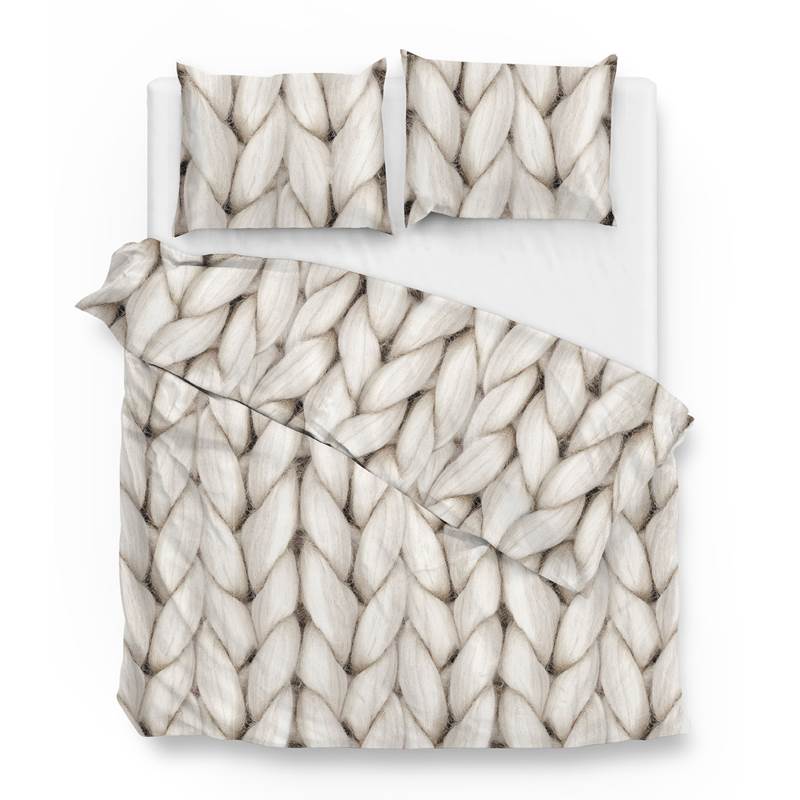 Zohome Ayah housse de couette en flanelle