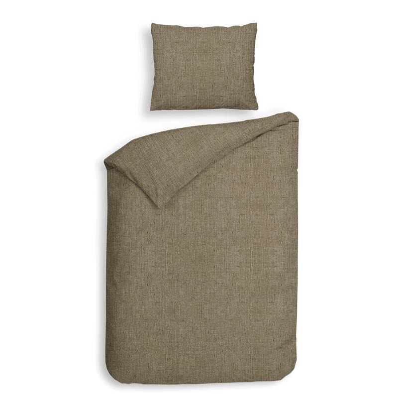 Heckettlane Franela housse de couette en flanelle