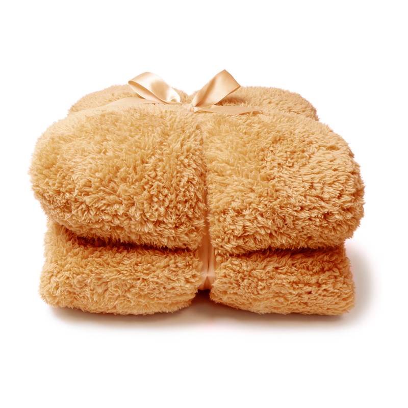 Unique Living Teddy plaid polaire