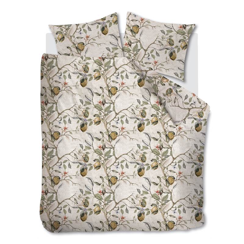 At Home Citronnier housse de couette en flanelle