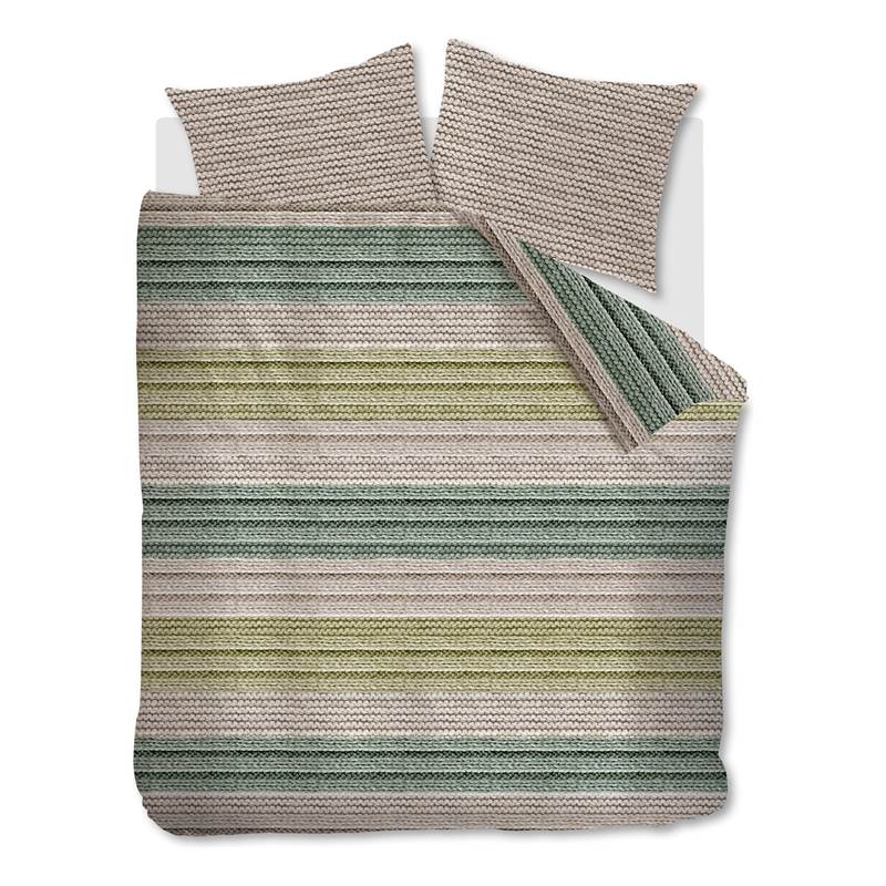 Ambiante Maille Cosy housse de couette en flanelle