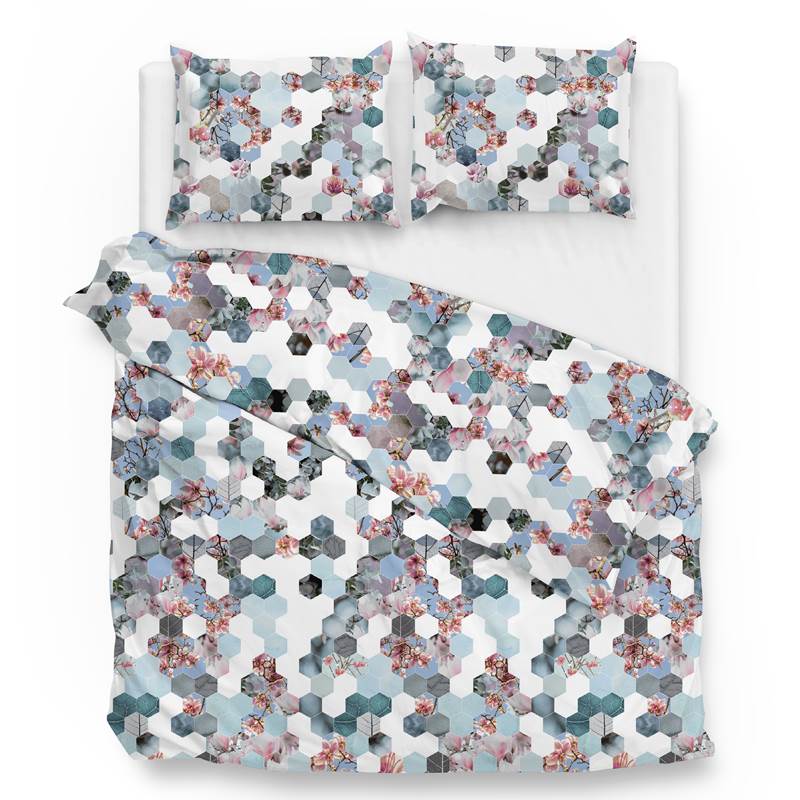 Zohome Vanessa housse de couette en flanelle