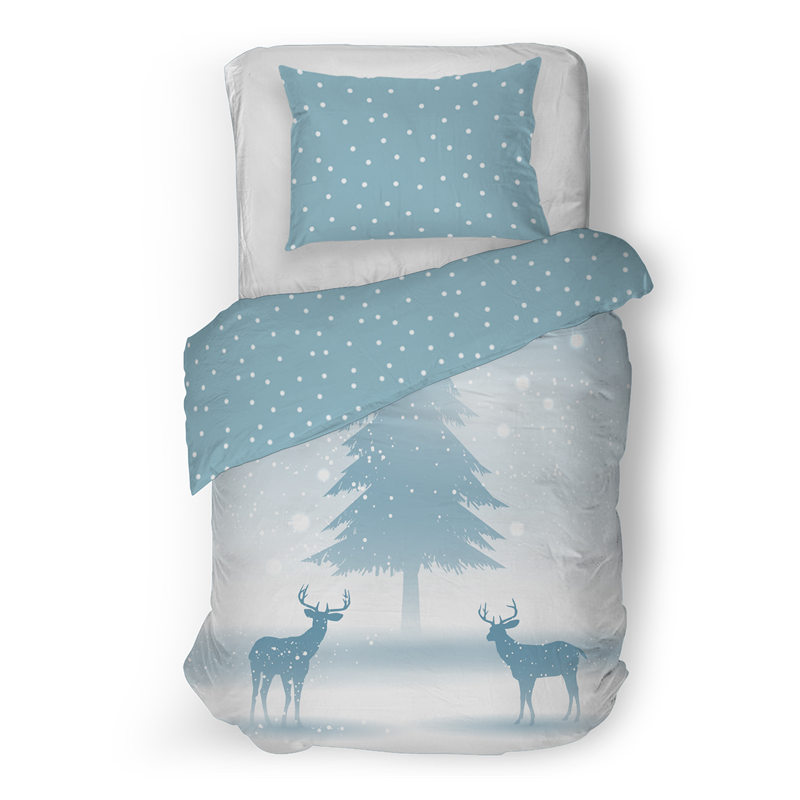 Snoozing Freya housse de couette en flanelle