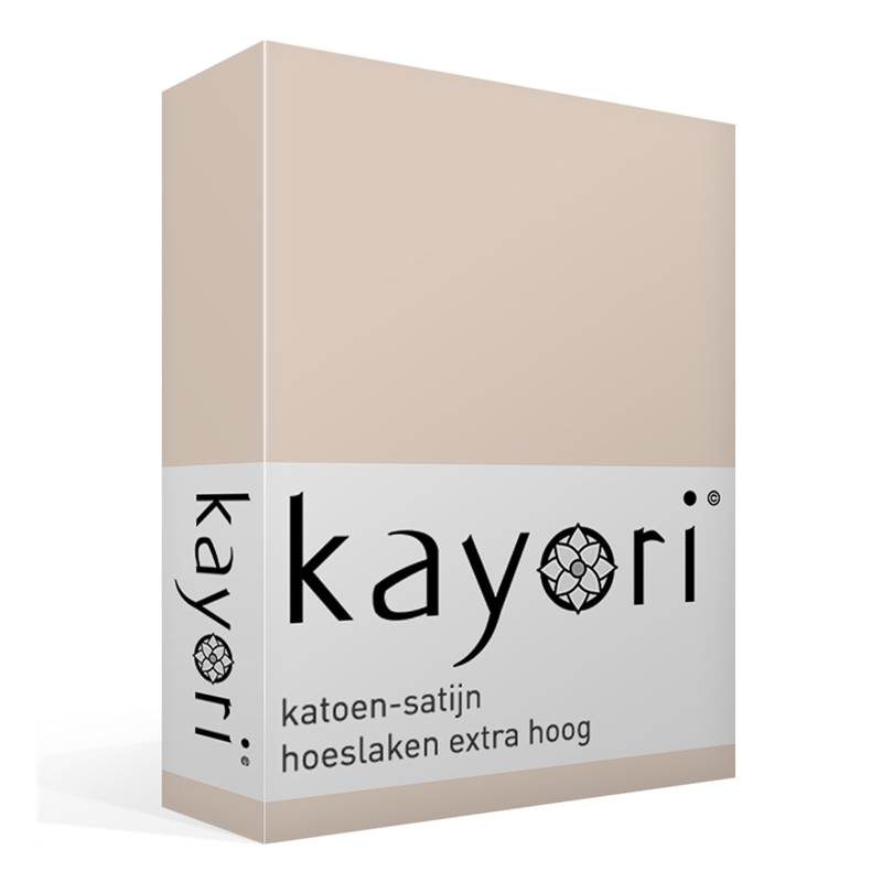 Kayori Edo drap housse grand bonnet satin