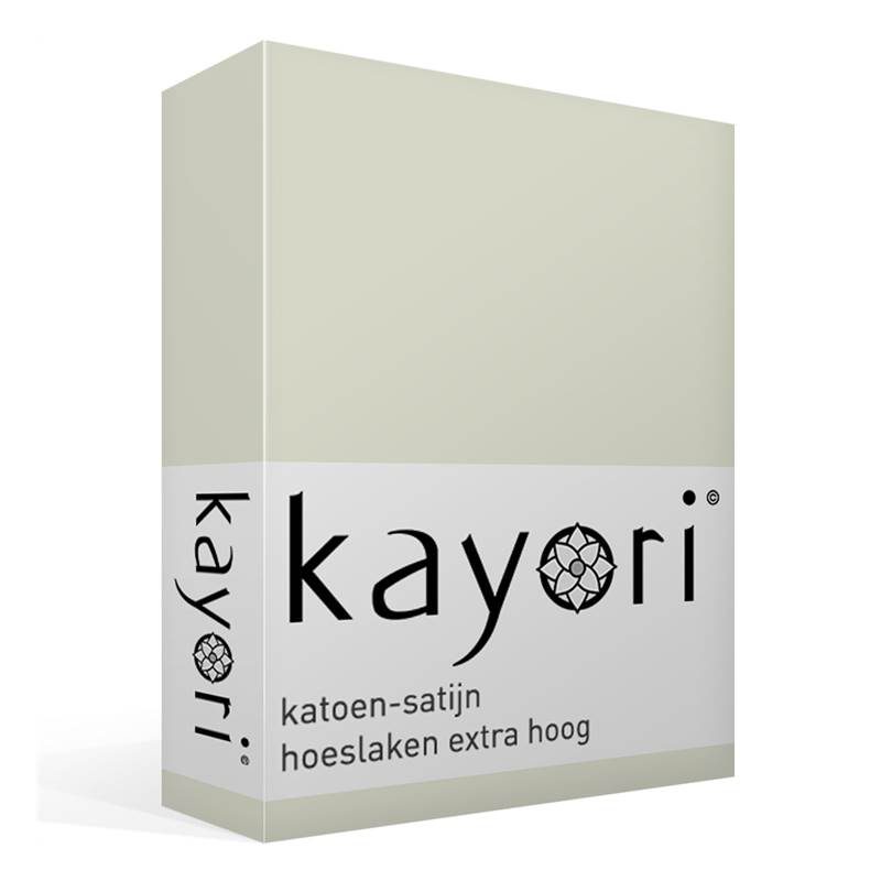 Kayori Edo drap housse grand bonnet satin