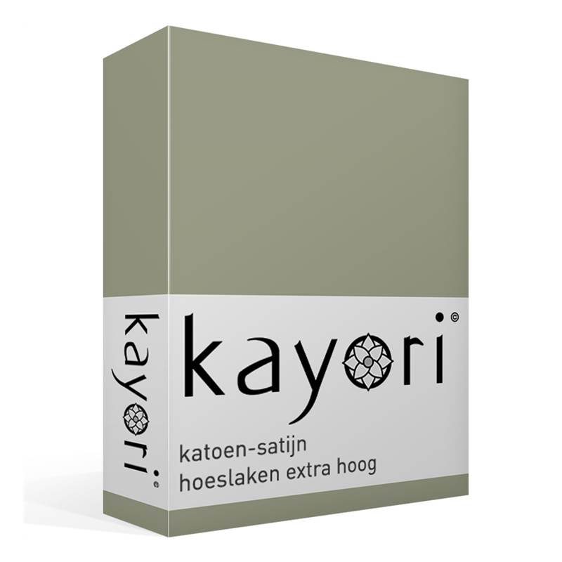 Kayori Edo drap housse grand bonnet satin