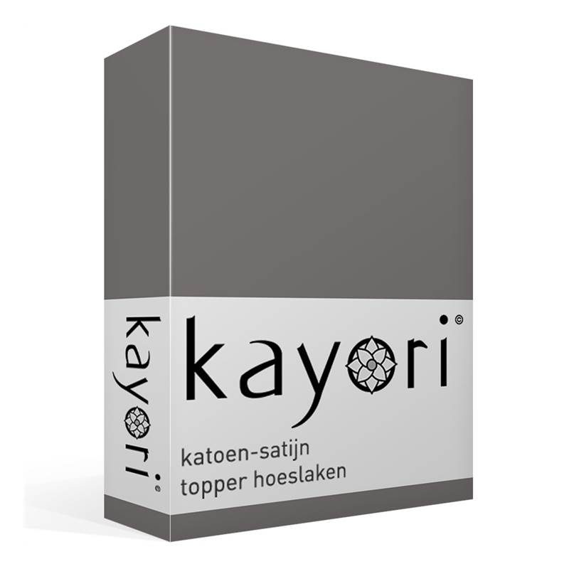 Kayori Edo drap housse surmatelas satin