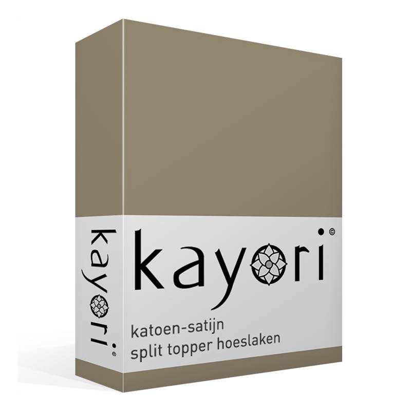 Kayori Edo drap housse surmatelas TR satin