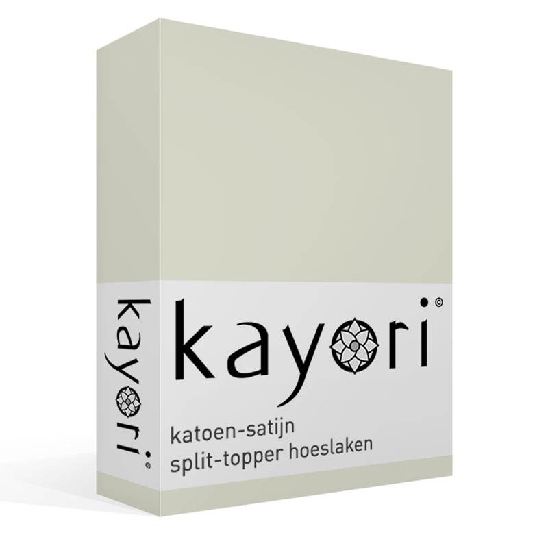 Kayori Edo drap housse surmatelas TR satin