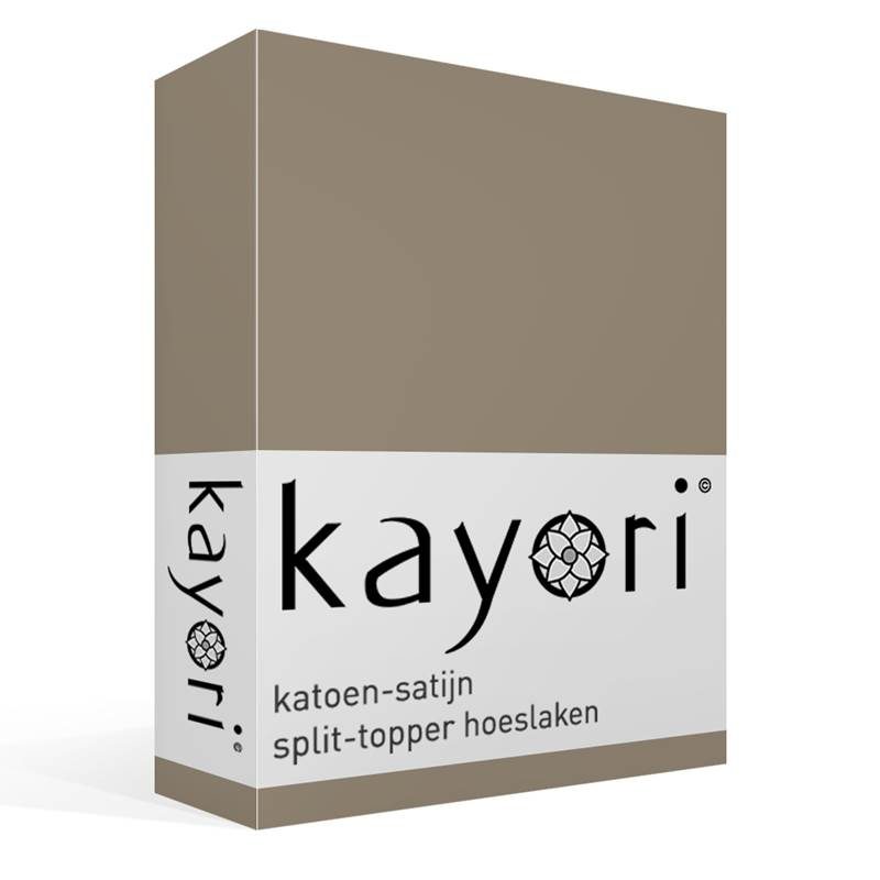 Kayori Edo drap housse surmatelas TR satin