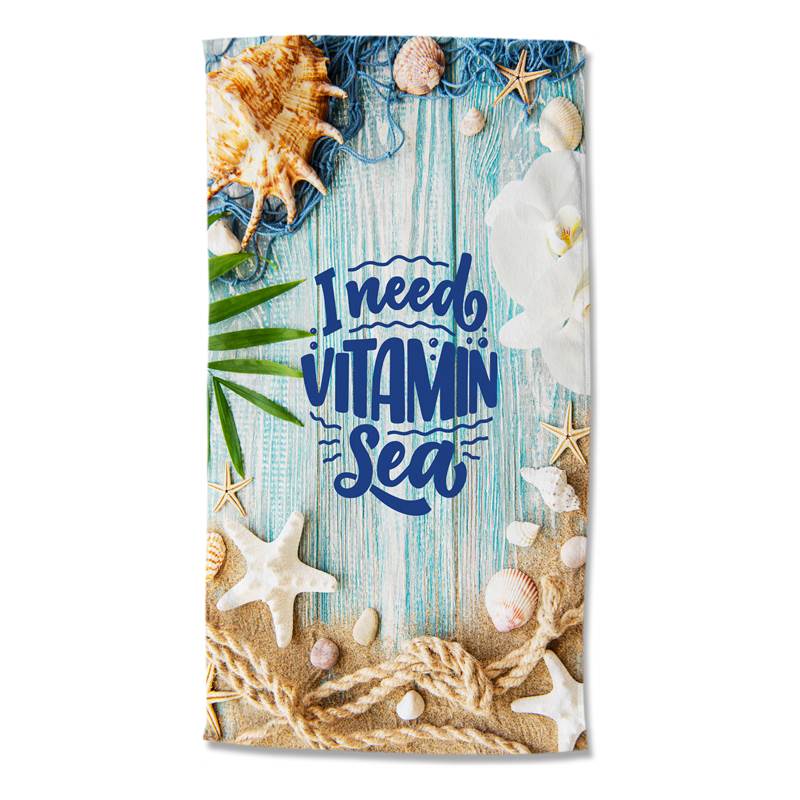 Good Morning Vitamine du Soleil serviette de plage