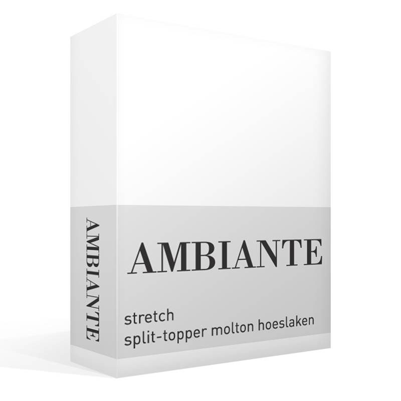 Ambiante drap-housse molleton stretch surmatelas TR coton 