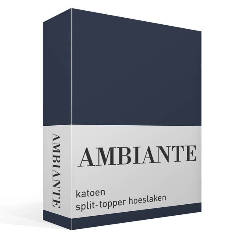 Ambiante Cotton Uni drap-housse surmatelas TR coton 57 fils