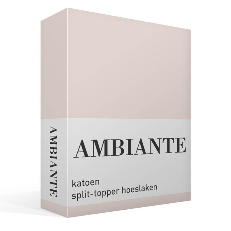 Ambiante Cotton Uni drap-housse surmatelas TR coton 57 fils
