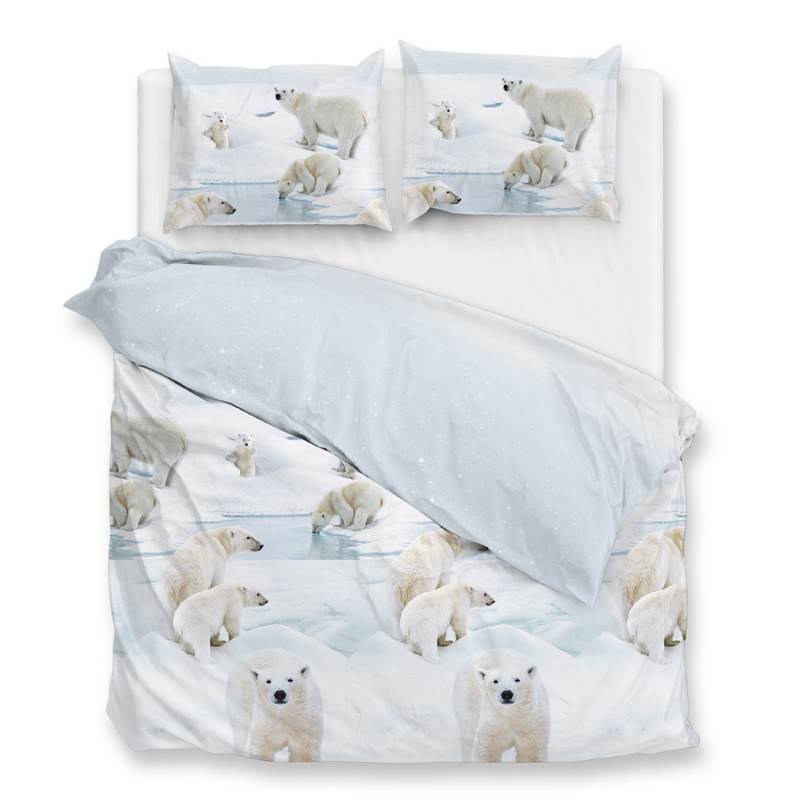 Zohome Polare housse de couette en flanelle