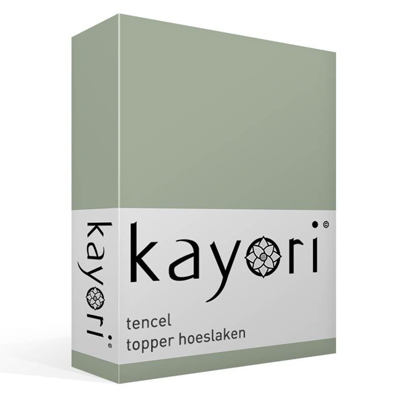 Kayori Kiyo drap-housse surmatelas Tencel
