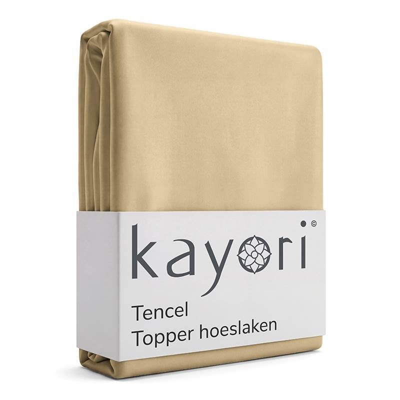 Kayori Kiyo drap-housse surmatelas Tencel