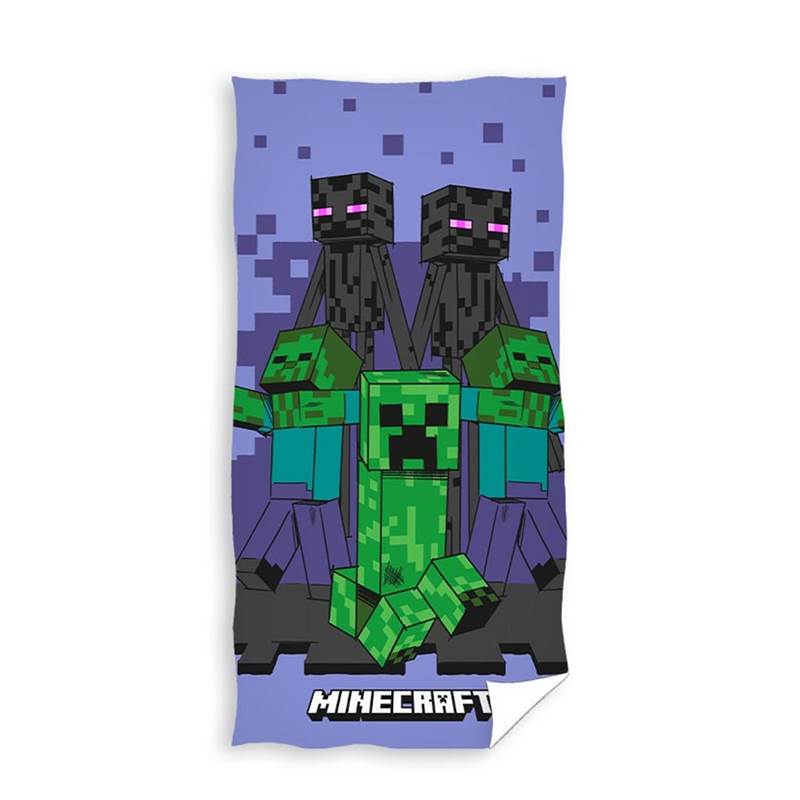 Minecraft Serviette à capuche | Serviettes de plage Creeper pour