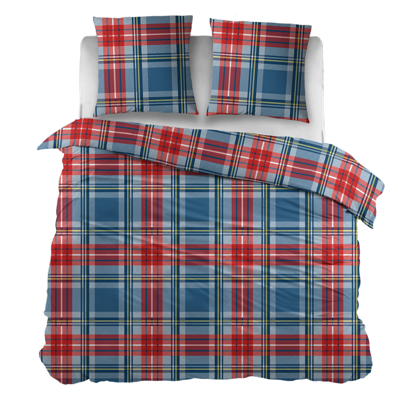 Snoozing Elien housse de couette en flanelle