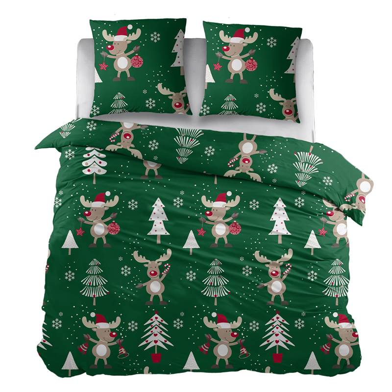 Snoozing Gina housse de couette en flanelle