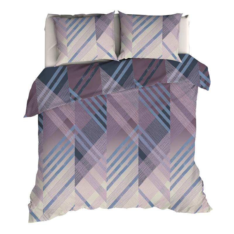 Romanette Valmont housse de couette en flanelle