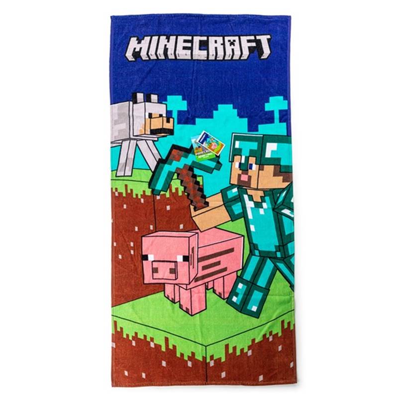 Minecraft serviette de plage