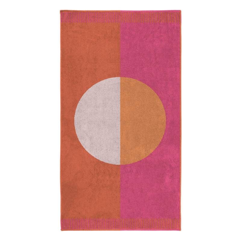 Seahorse Colorblock Circle serviette de plage