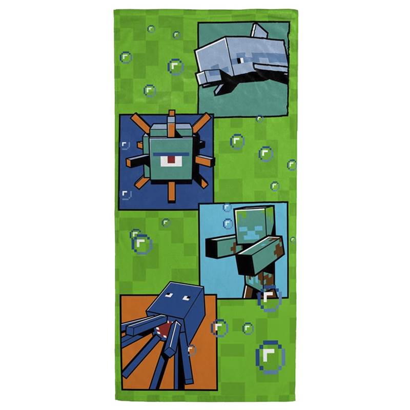 Minecraft serviette de plage