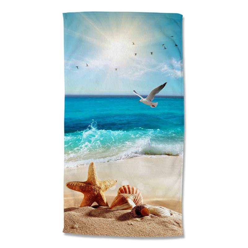 Good Morning Sealife serviette de plage
