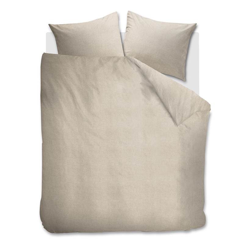 Snoozing Flanel Uni housse de couette en flanelle