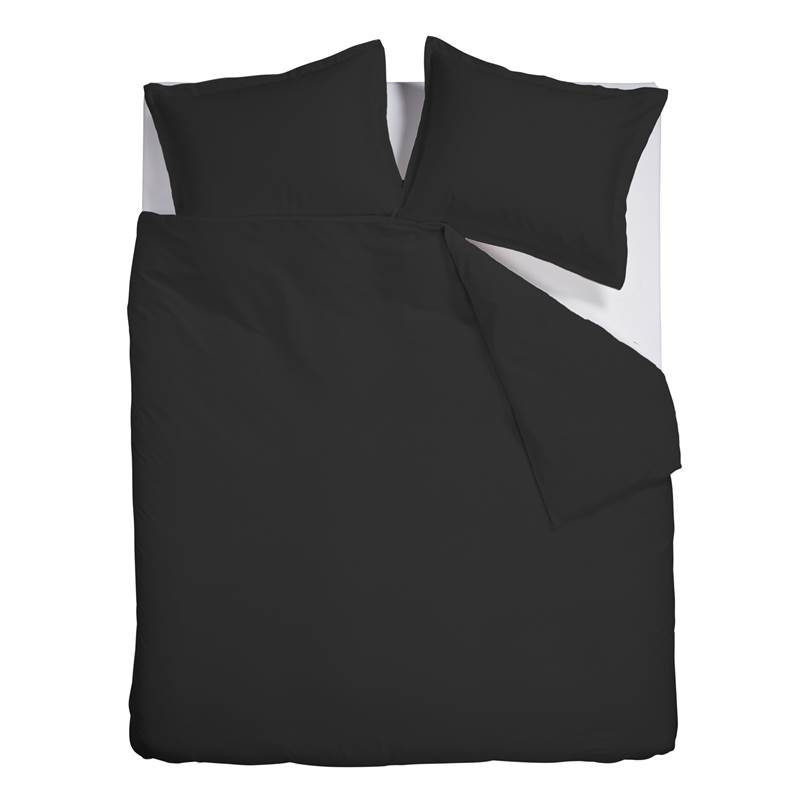 Snoozing Satin Uni housse de couette