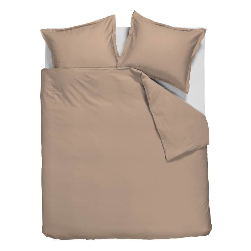 Snoozing Satin Uni housse de couette