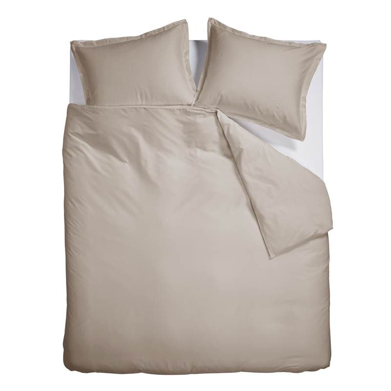 Snoozing Satin Uni housse de couette