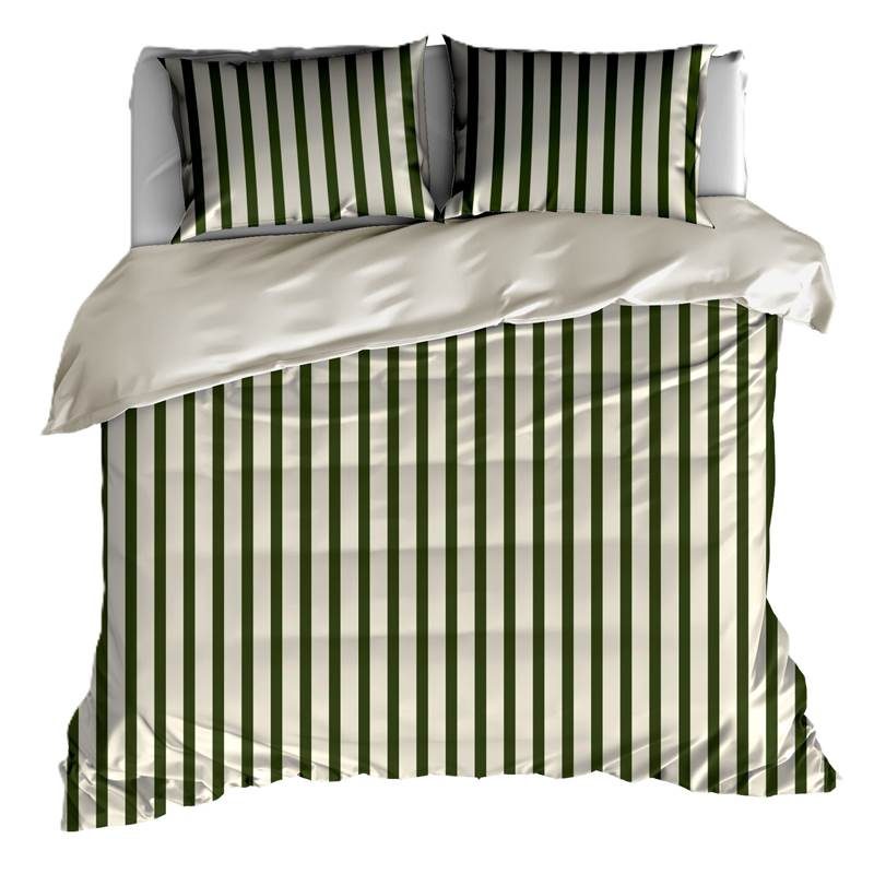 De Witte Lietaer Matcha housse de couette en flanelle