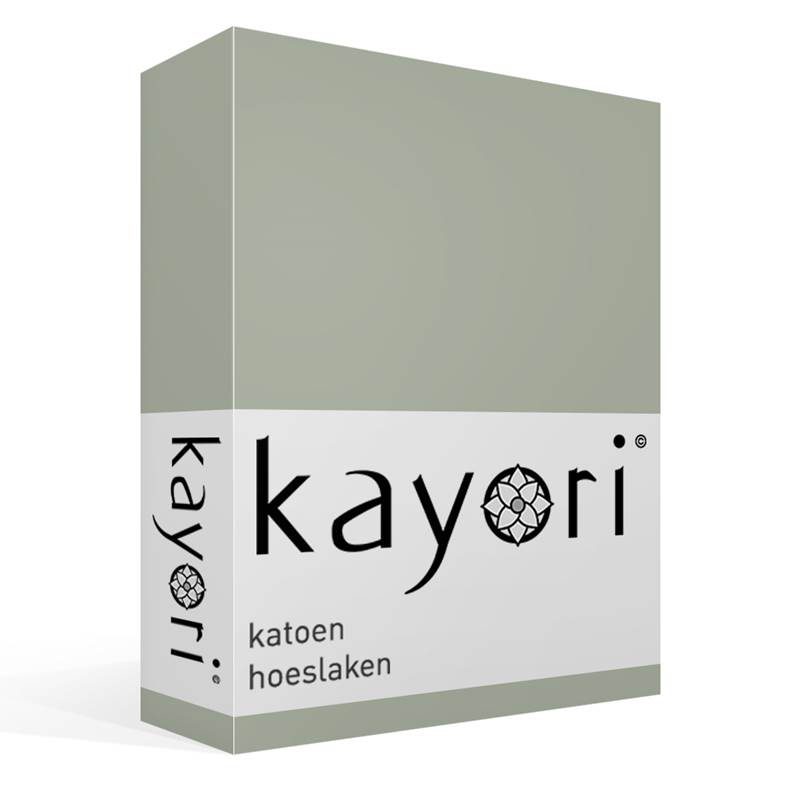 Kayori Kai drap-housse coton 57 fils