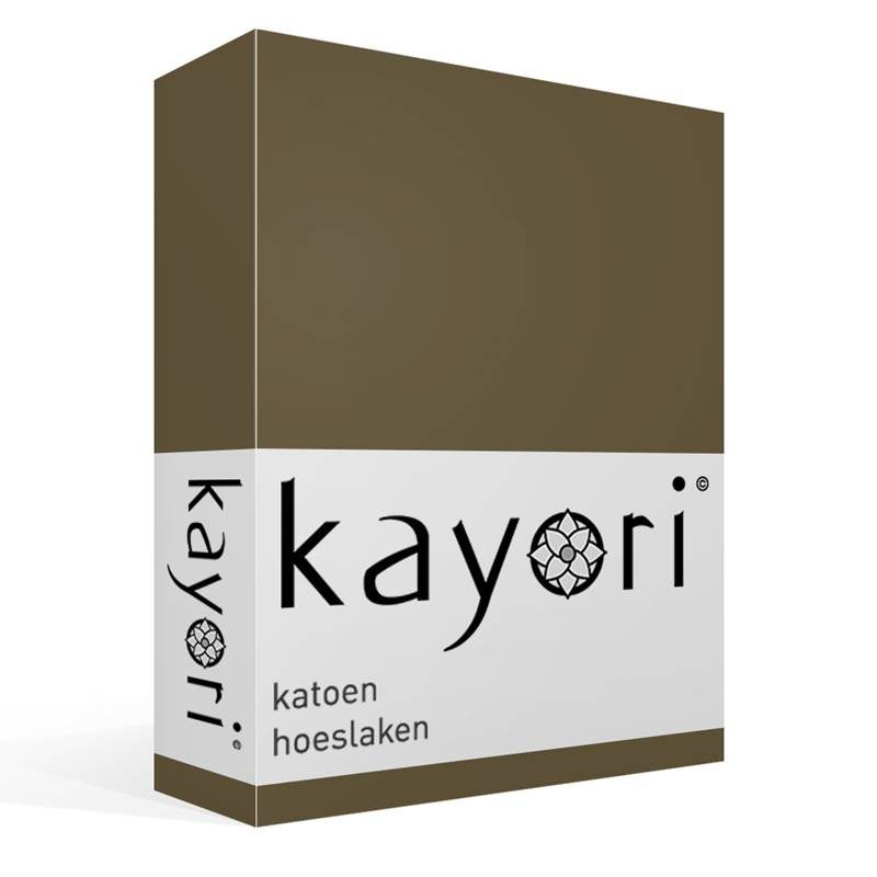 Kayori Kai drap-housse coton 57 fils