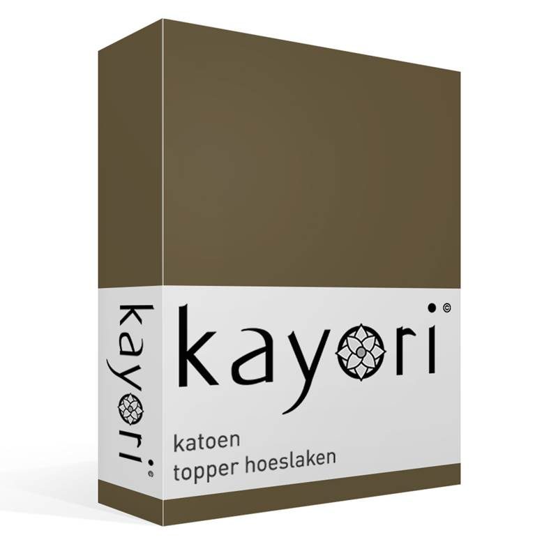 Kayori Kai drap-housse surmatelas coton 57 fils