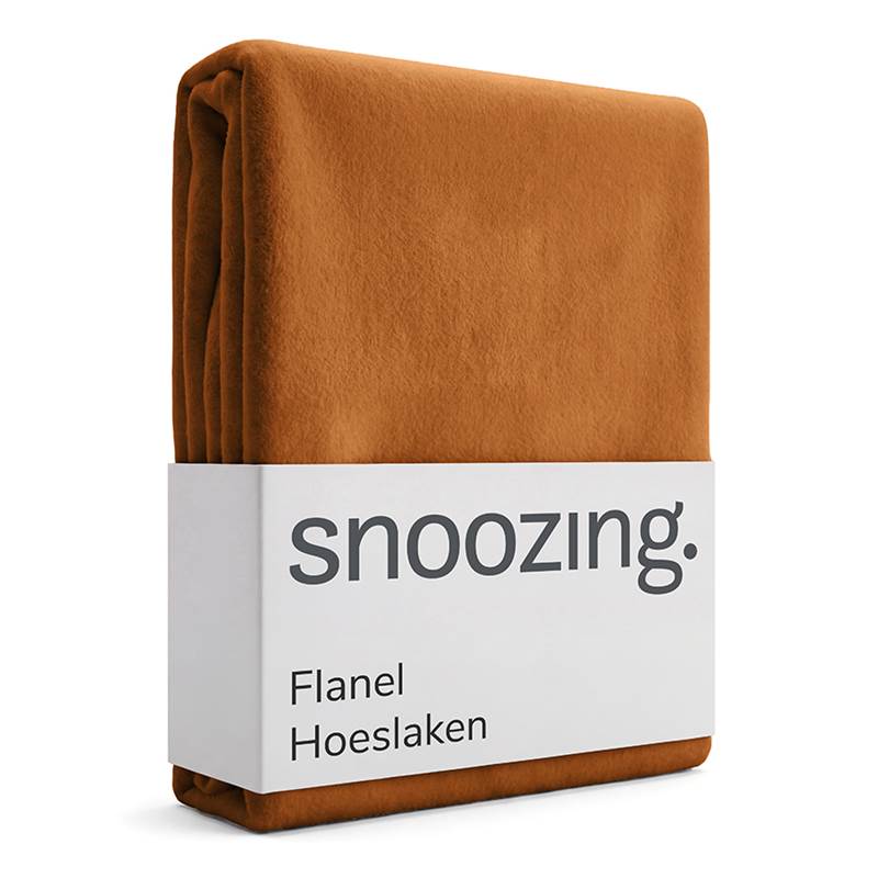 Snoozing drap-housse flanelle