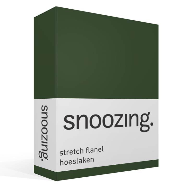 Snoozing drap-housse flanelle stretch