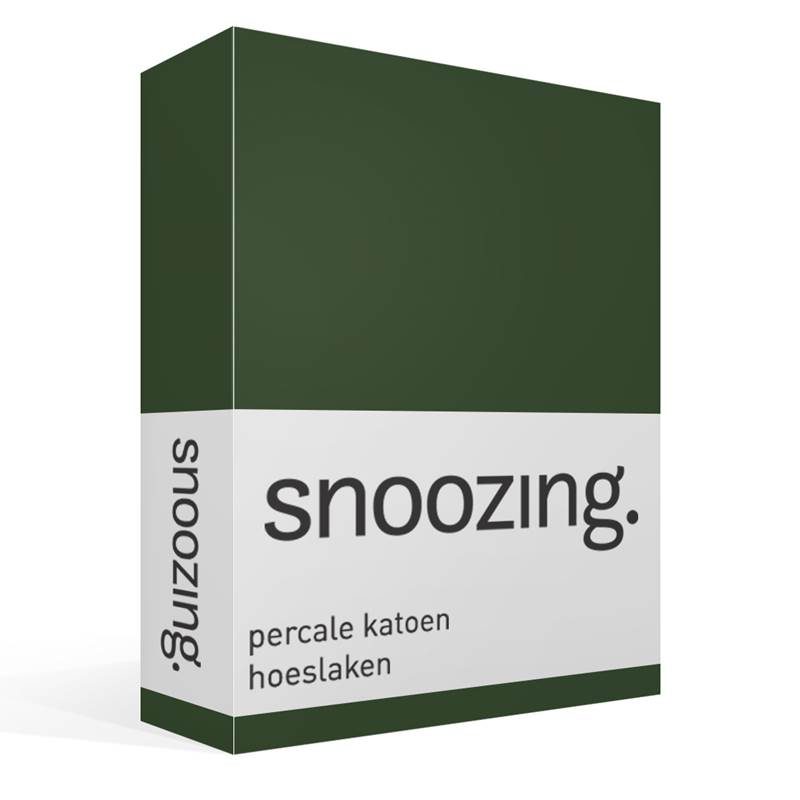 Snoozing drap-housse percale