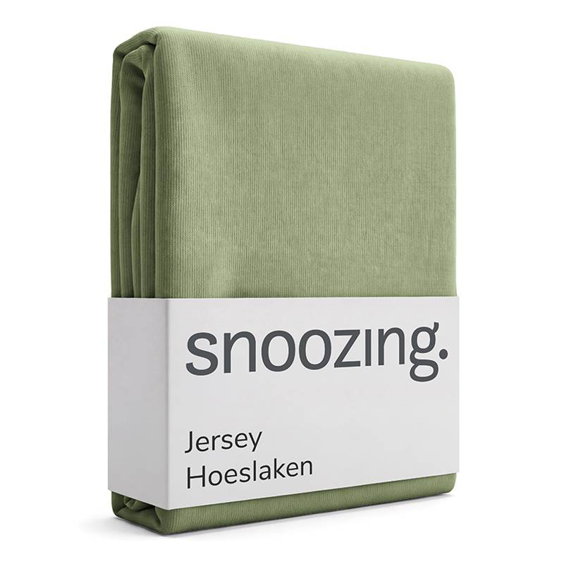 Snoozing drap-housse jersey