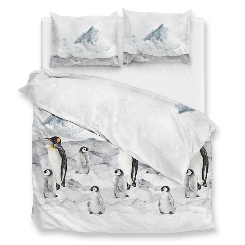 Zohome Frostine housse de couette en flanelle